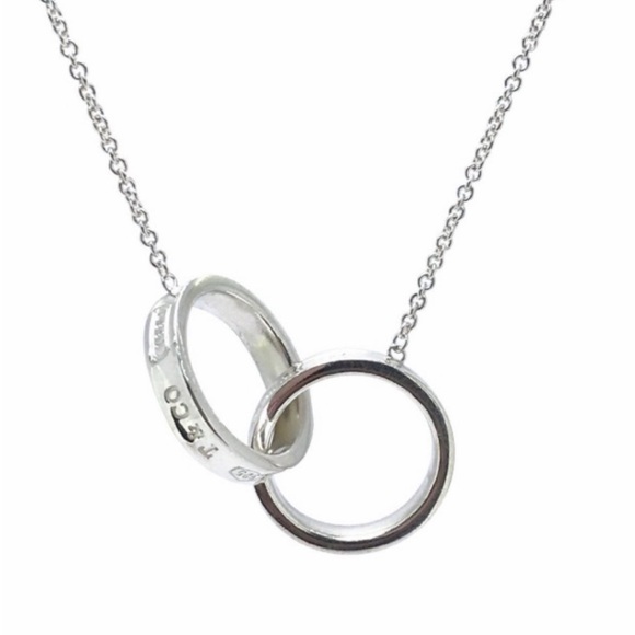Tiffany & Co. Interlocking Circles Pendant in Silver - Picture 9 of 11